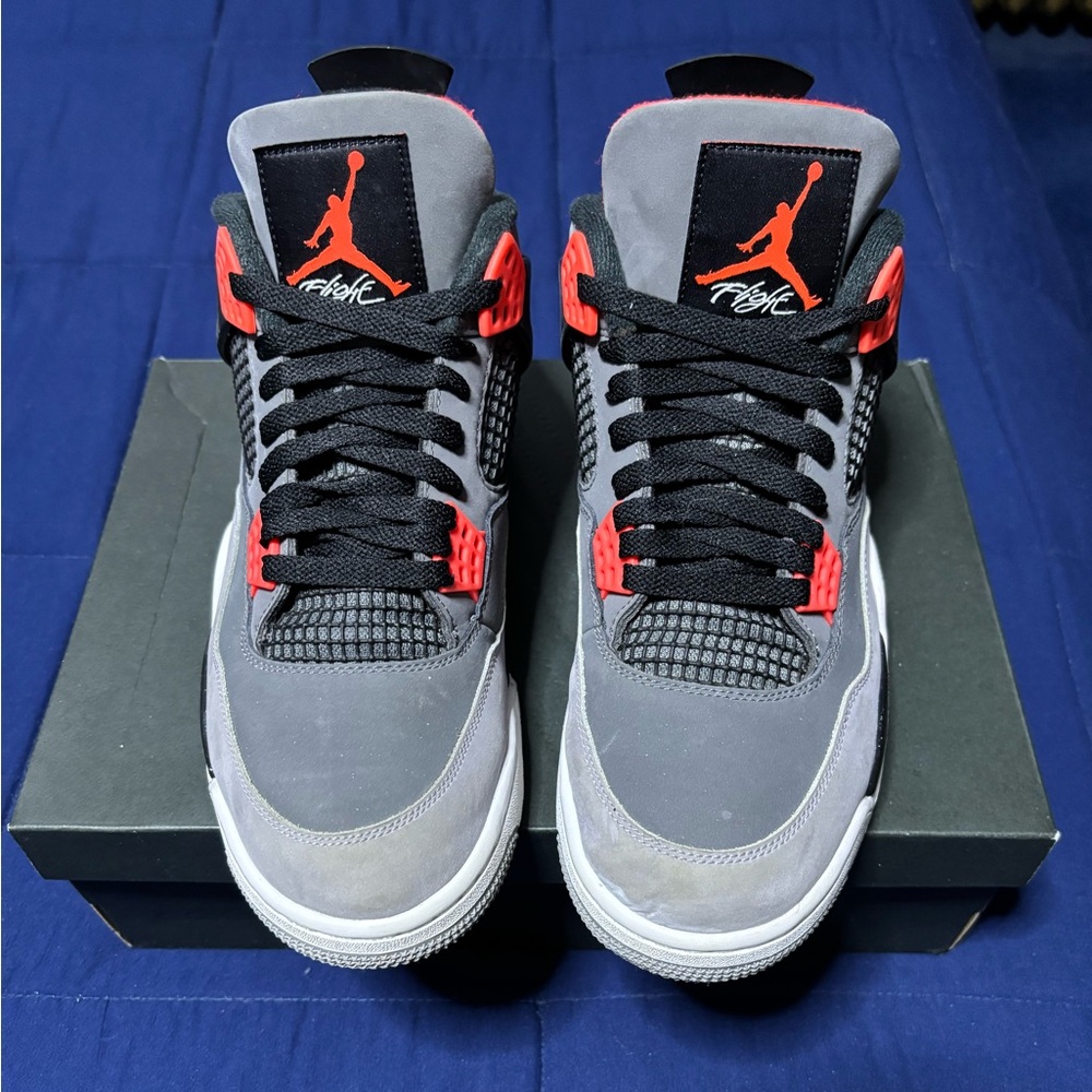 Jordan 4 Retro Infrared 2022 Size 12